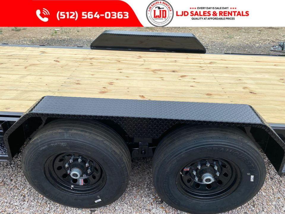 New 2026 AMW - Tilt / Equipment Trailer 24' - Heavy Duty - 14K GVWR