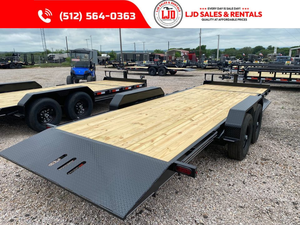 New 2026 AMW - Tilt / Equipment Trailer 24' - Heavy Duty - 14K GVWR