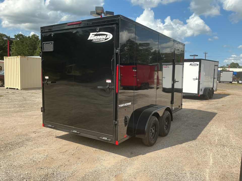 New 7 x 14 Traverse Flat Top V-Nose 7KSTANDARD INTERIOR HEIGHT IS 7'0"