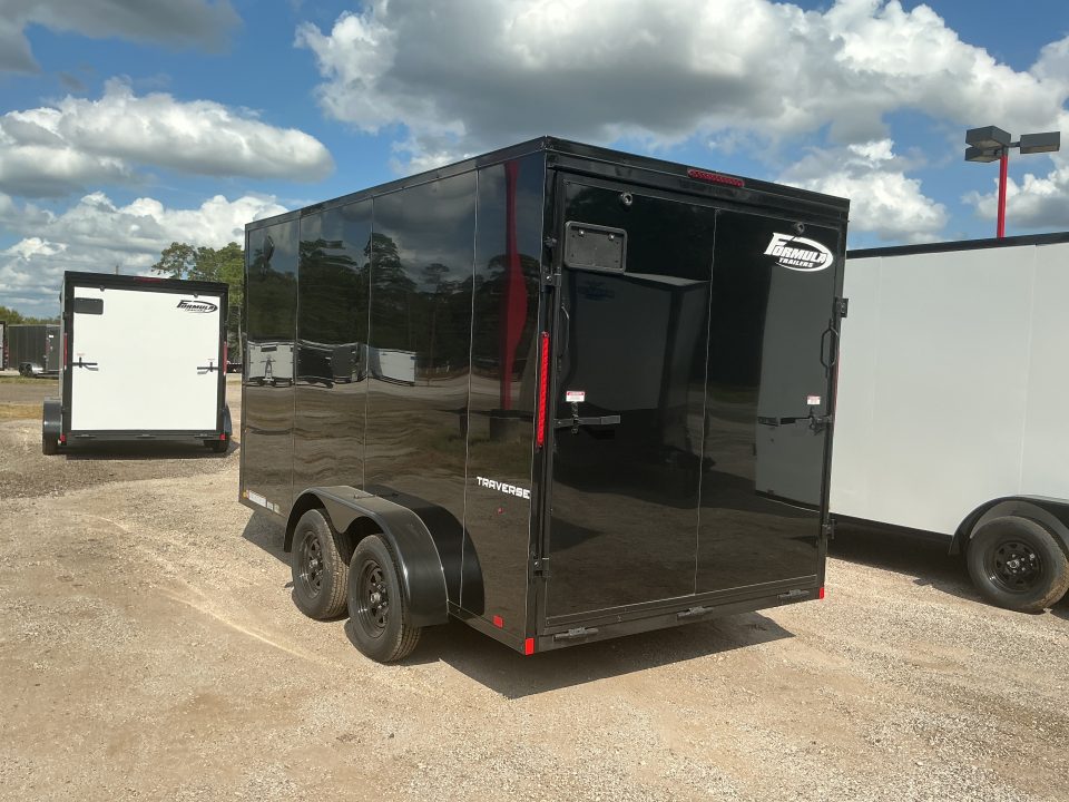 New 7 x 14 Traverse Flat Top V-Nose 7KSTANDARD INTERIOR HEIGHT IS 7'0"