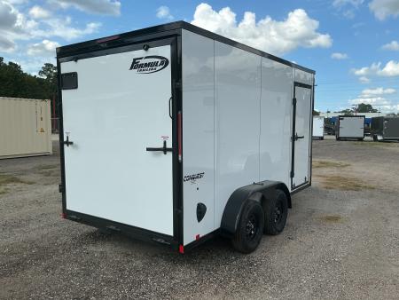 New 7 x 14 Conquest SE Flat Top V-Nose 7K STANDARD INTERIOR HEIGHT IS 7'0"