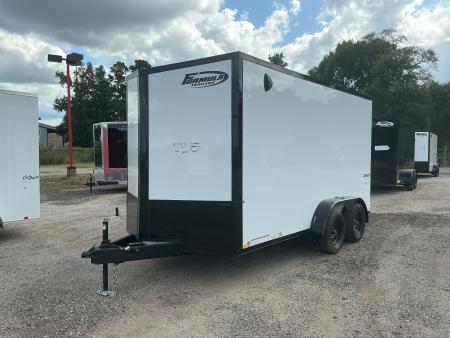 New 7 x 14 Conquest SE Flat Top V-Nose 7K STANDARD INTERIOR HEIGHT IS 7'0 