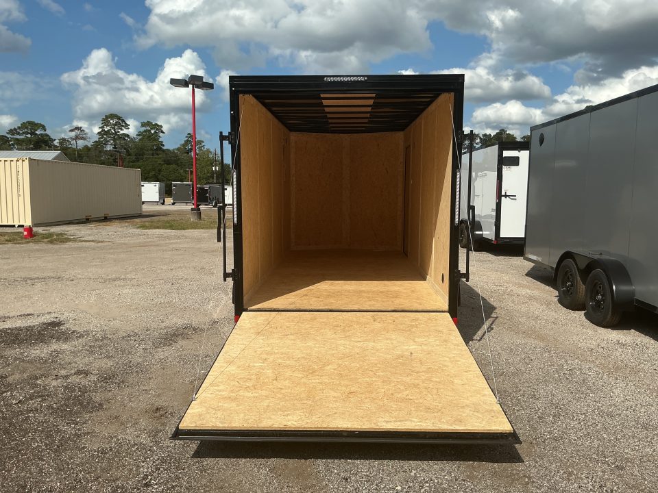 New 7 X 16 Traverse Flat Top V-Nose 7K STANDARD INTERIOR HEIGHT IS 7'0"