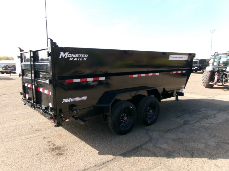 New 2027 PJ Trailers DT1 LOW PRO TELESCOPIC Dump Trailer
