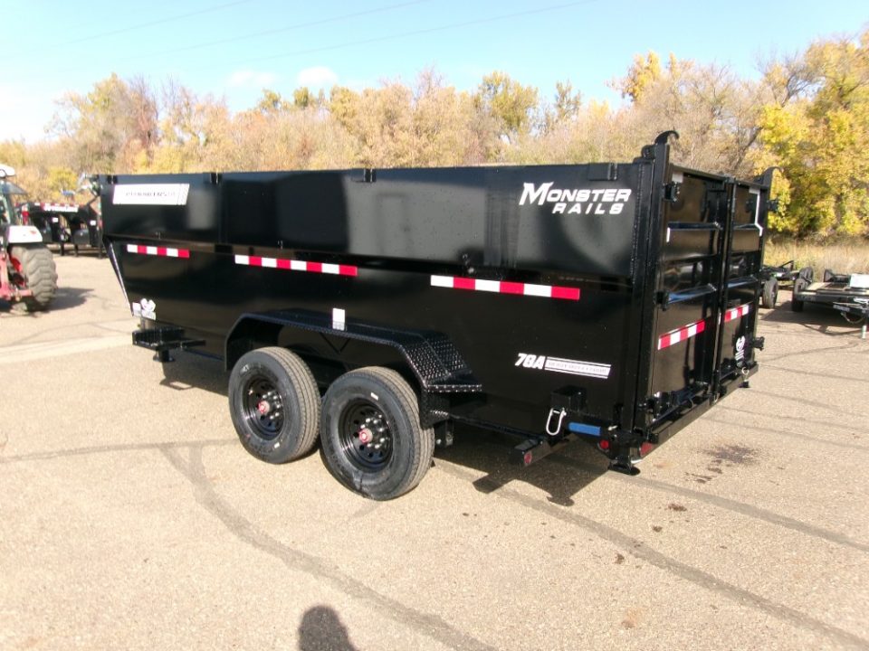 New 2027 PJ Trailers DT1 LOW PRO TELESCOPIC Dump Trailer