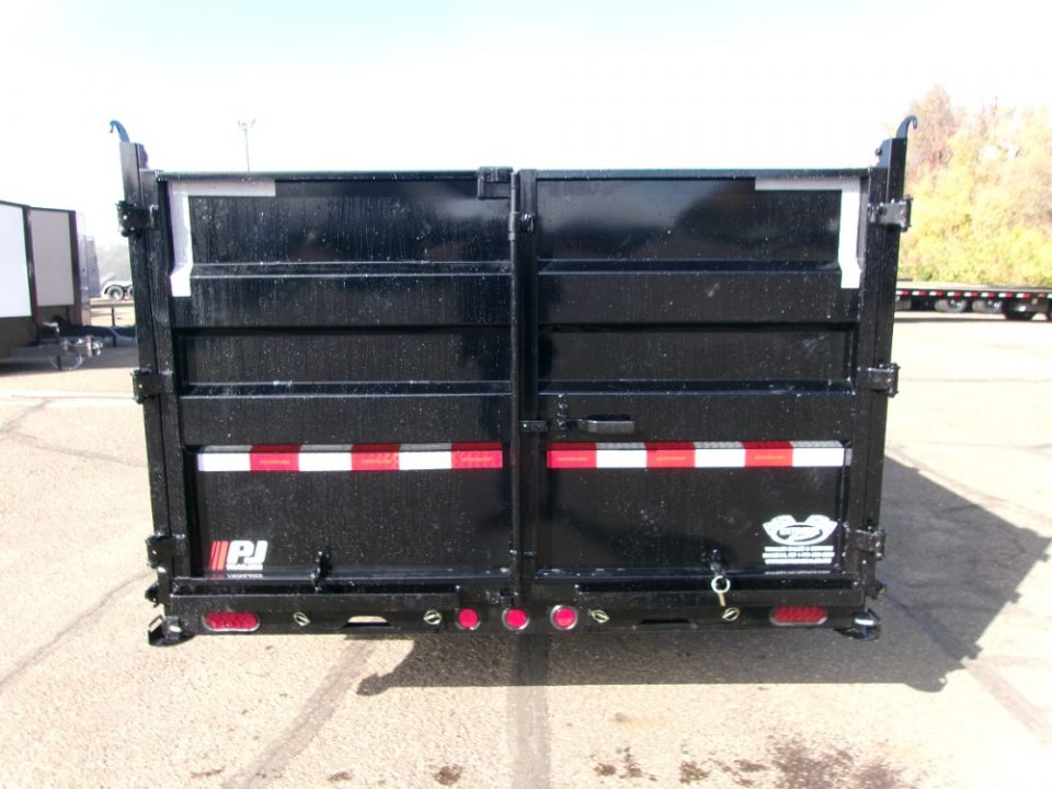 New 2027 PJ Trailers DT1 LOW PRO TELESCOPIC Dump Trailer