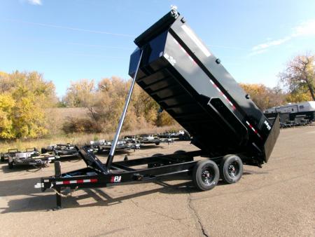 New 2027 PJ Trailers DT1 LOW PRO TELESCOPIC Dump Trailer