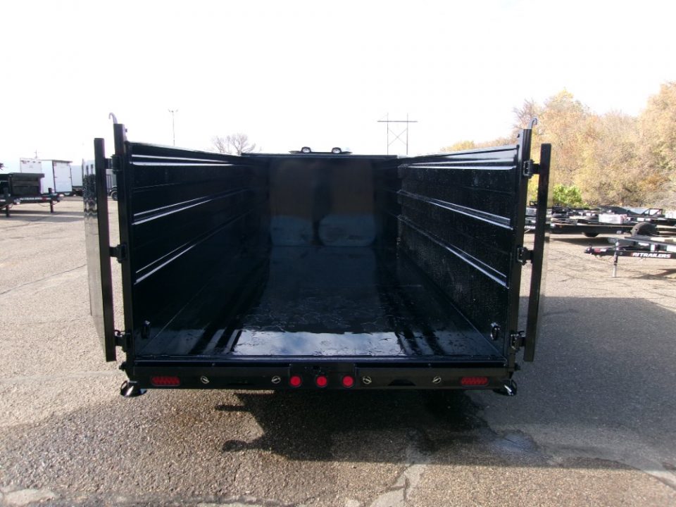 New 2027 PJ Trailers DM 83" LOW PRO HIGH SIDE Dump Trailer