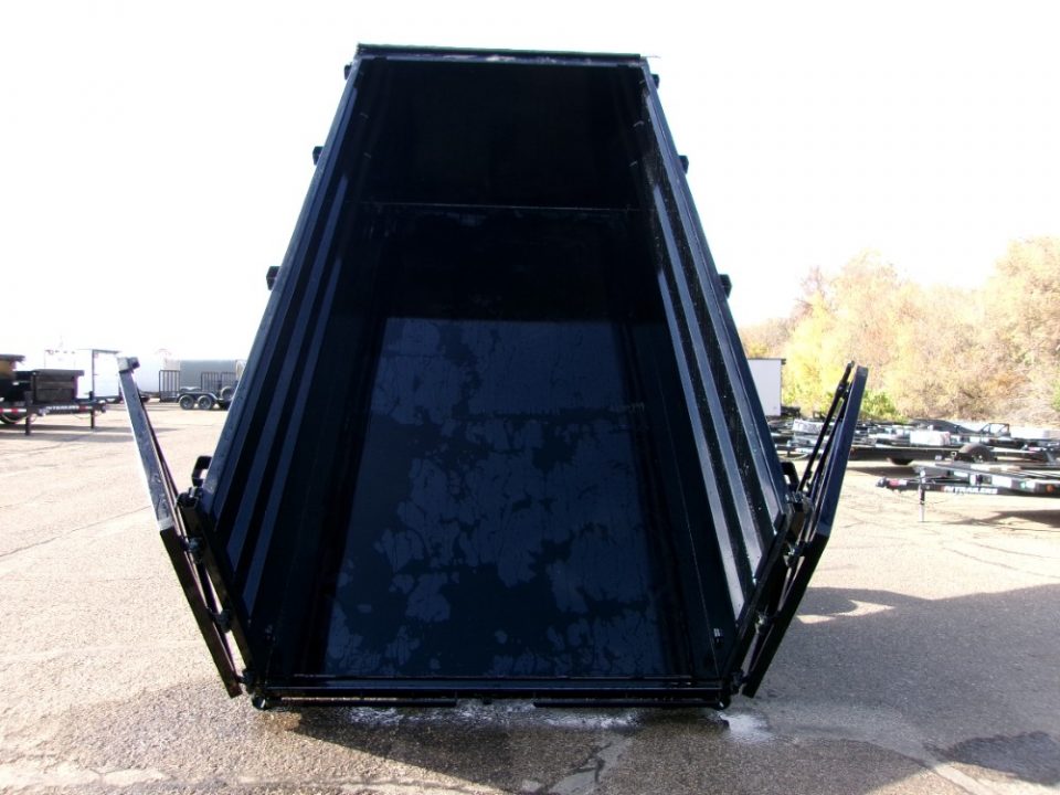 New 2027 PJ Trailers DM 83" LOW PRO HIGH SIDE Dump Trailer