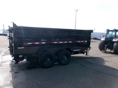 New 2027 PJ Trailers DM 83" LOW PRO HIGH SIDE Dump Trailer