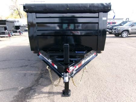 New 2027 PJ Trailers DM 83" LOW PRO HIGH SIDE Dump Trailer