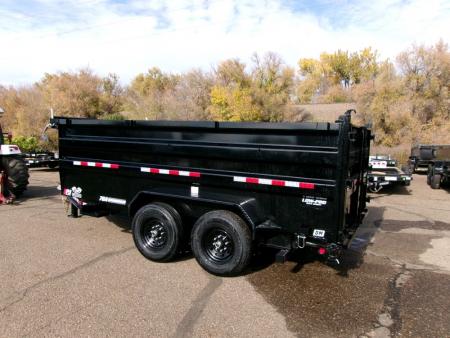 New 2027 PJ Trailers DM 83" LOW PRO HIGH SIDE Dump Trailer