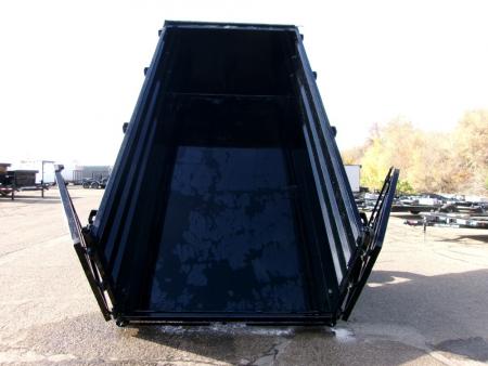 New 2027 PJ Trailers DM 83" LOW PRO HIGH SIDE Dump Trailer