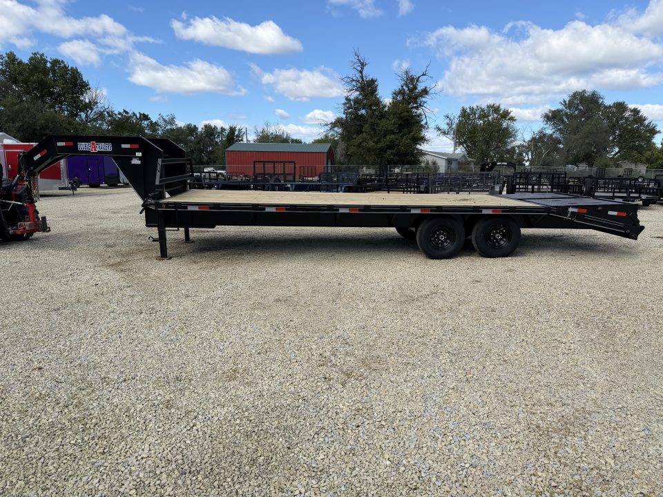 New 2027 Double A 25+5 Deckover Gooseneck 14K