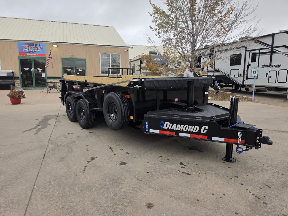 New 2027 DCRC LPT207 14X82 Dump Trailer