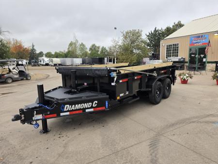 New 2027 DCRC LPT207 14X82 Dump Trailer