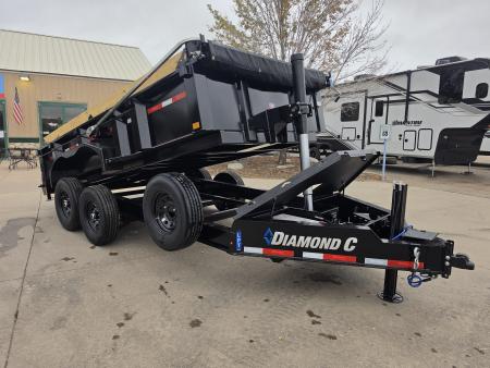 New 2027 DCRC LPT207 14X82 Dump Trailer