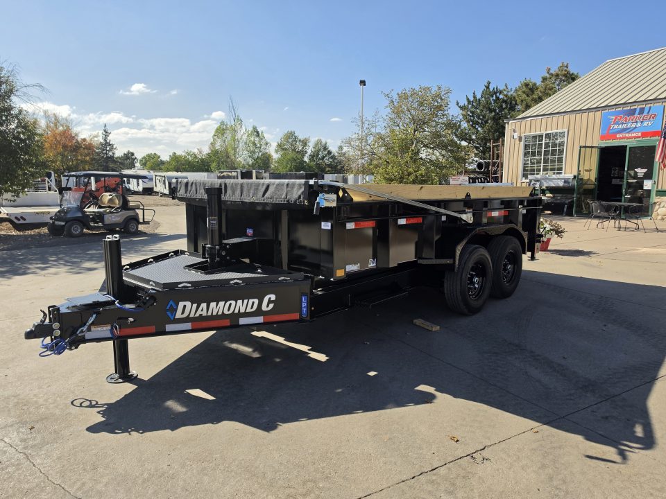 New 2027 DCRC LPT207 14X82 Dump Trailer