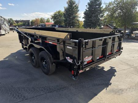 New 2027 DCRC LPT207 14X82 Dump Trailer
