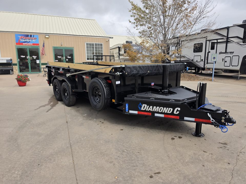 New 2027 DCRC LPT207 16X82 Dump Trailer