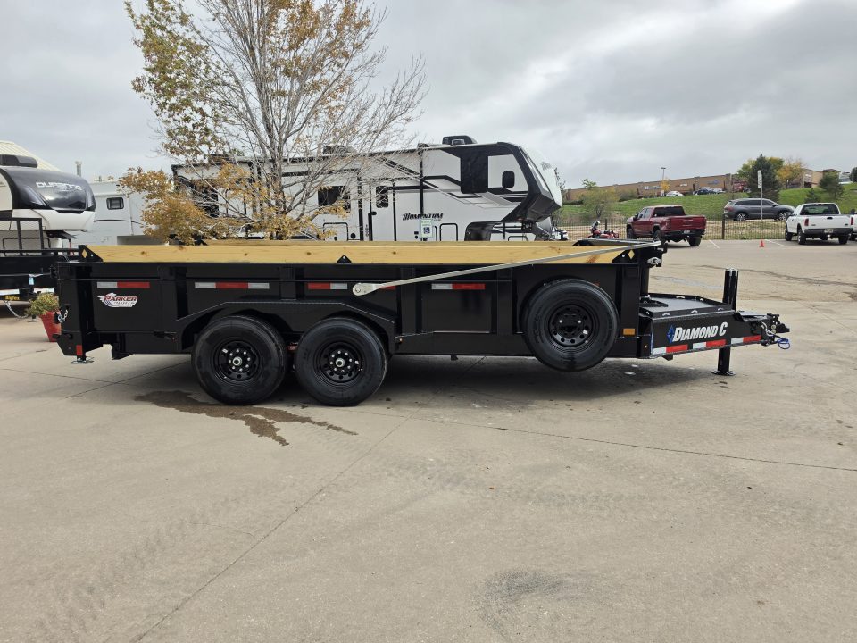 New 2027 DCRC LPT207 16X82 Dump Trailer