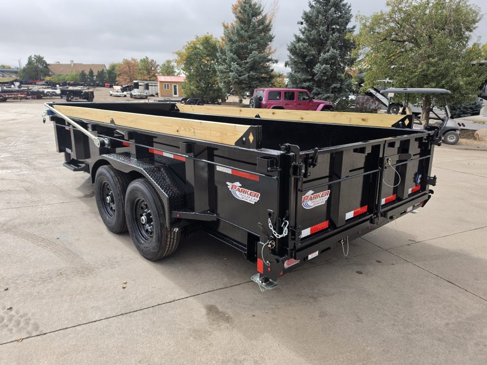 New 2027 DCRC LPT207 16X82 Dump Trailer