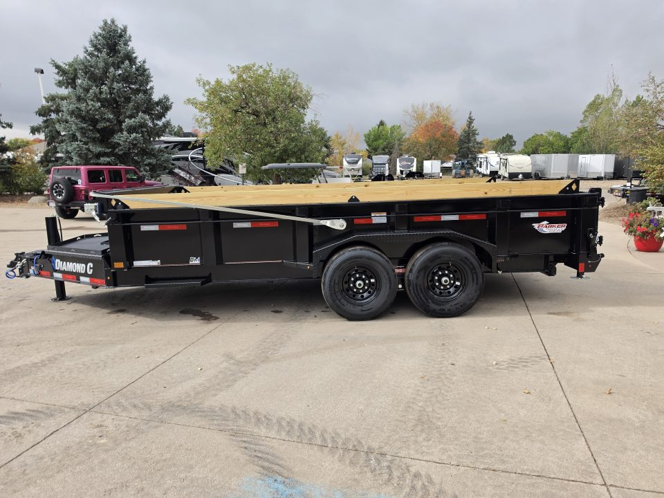 New 2027 DCRC LPT207 16X82 Dump Trailer