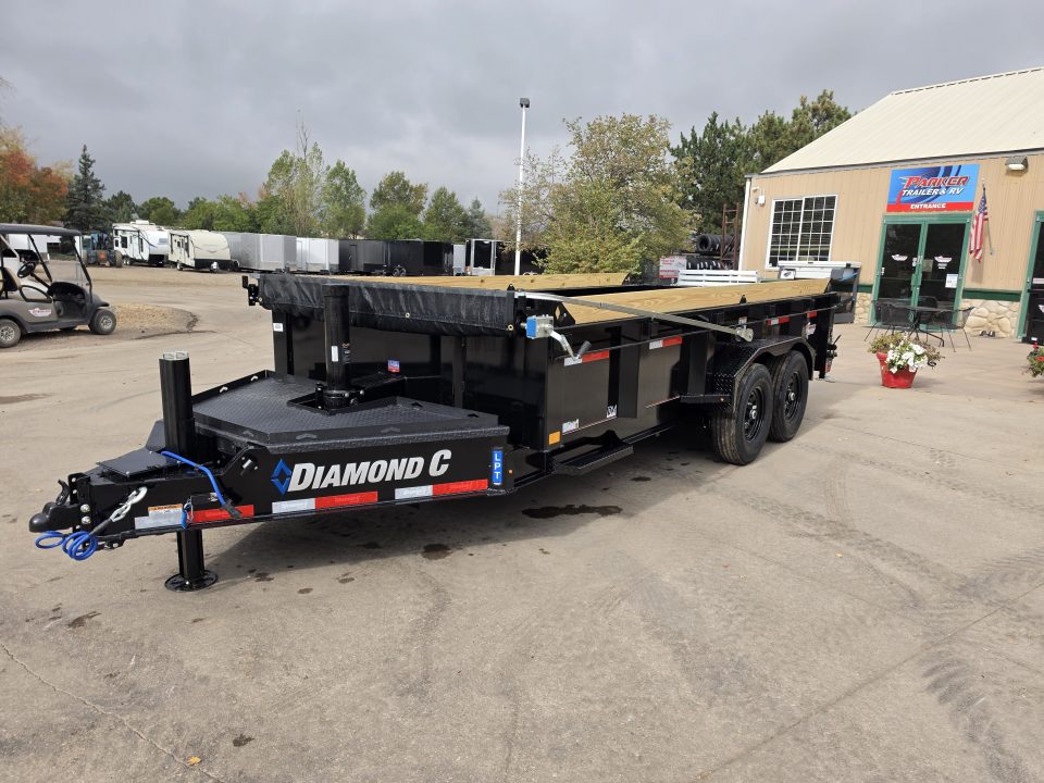 New 2027 DCRC LPT207 16X82 Dump Trailer