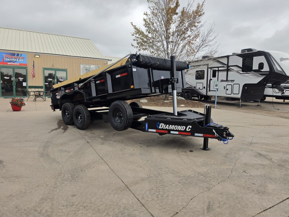 New 2027 DCRC LPT207 16X82 Dump Trailer