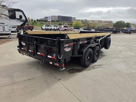 New 2027 DCRC LPT207 16X82 Dump Trailer