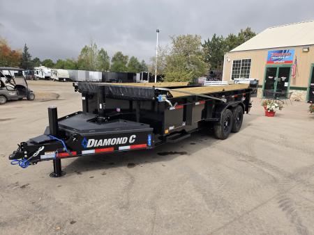 New 2027 DCRC LPT207 16X82 Dump Trailer