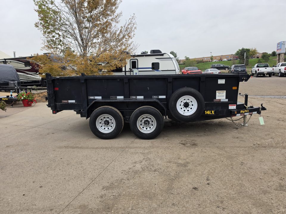 Used 2020 Big Tex Trailers 14LX-14C2A-BK Dump Trailer