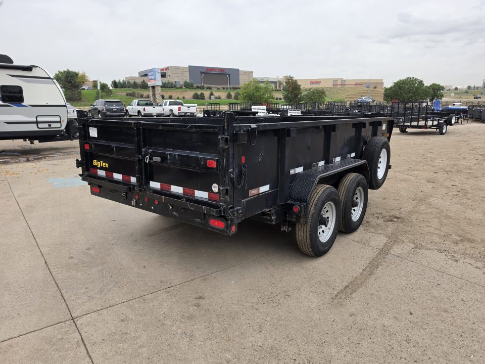 Used 2020 Big Tex Trailers 14LX-14C2A-BK Dump Trailer