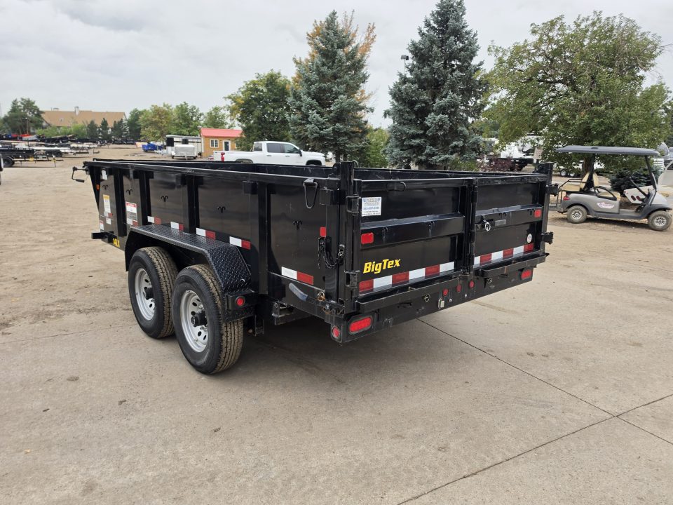Used 2020 Big Tex Trailers 14LX-14C2A-BK Dump Trailer