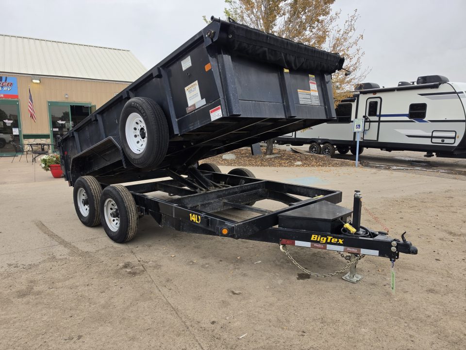 Used 2020 Big Tex Trailers 14LX-14C2A-BK Dump Trailer