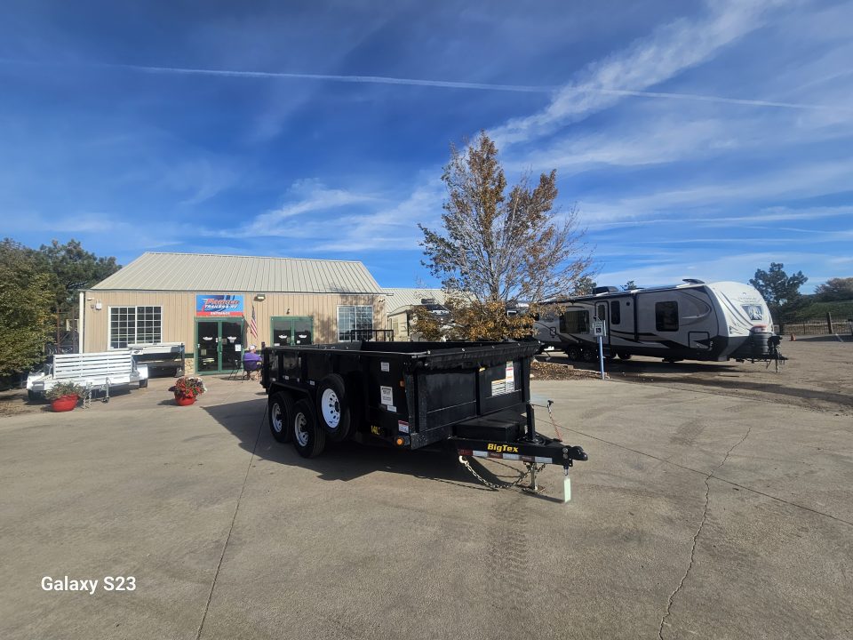 Used 2020 Big Tex Trailers 14LX-14C2A-BK Dump Trailer