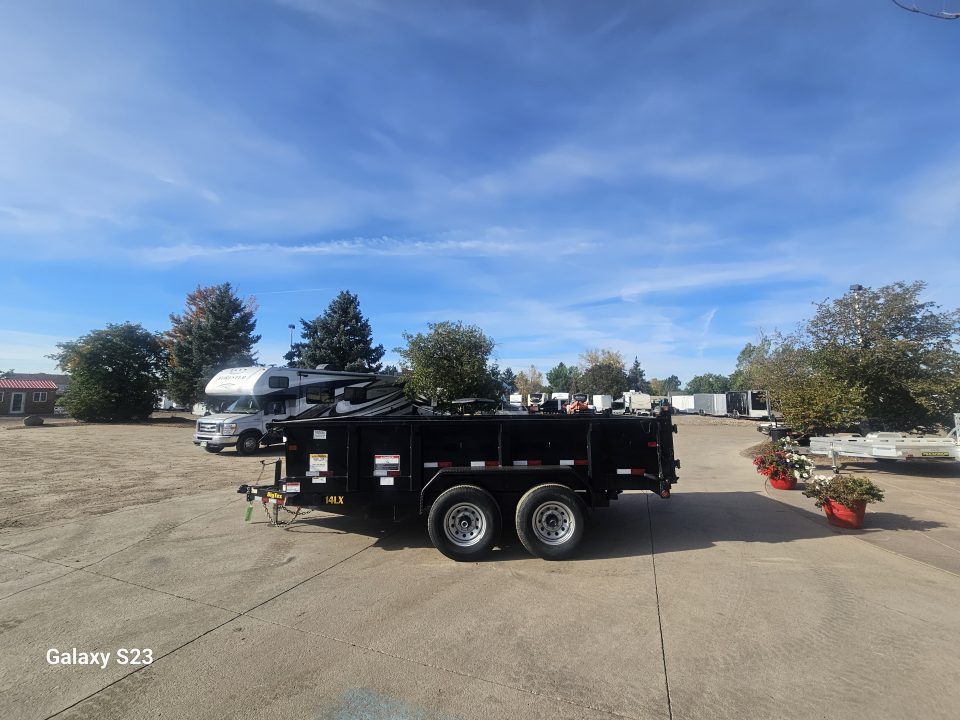 Used 2020 Big Tex Trailers 14LX-14C2A-BK Dump Trailer
