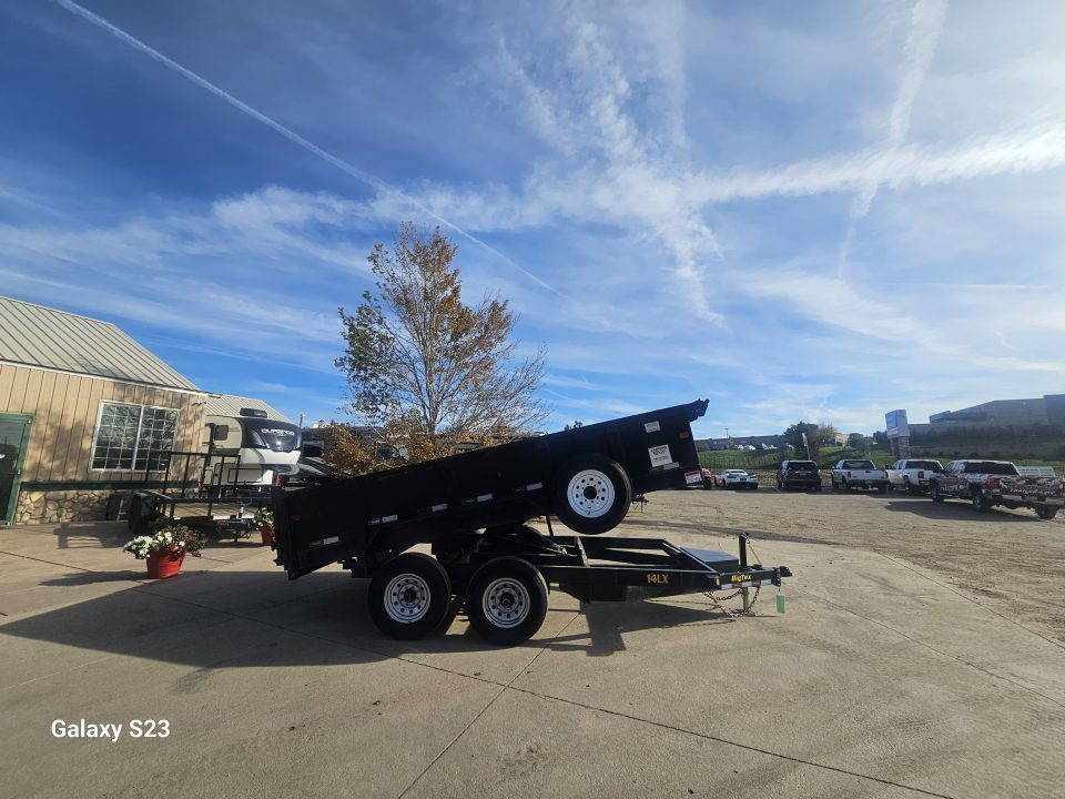 Used 2020 Big Tex Trailers 14LX-14C2A-BK Dump Trailer