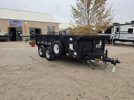 Used 2020 Big Tex Trailers 14LX-14C2A-BK Dump Trailer