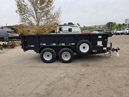 Used 2020 Big Tex Trailers 14LX-14C2A-BK Dump Trailer