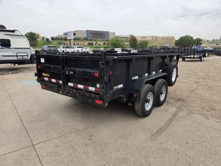 Used 2020 Big Tex Trailers 14LX-14C2A-BK Dump Trailer