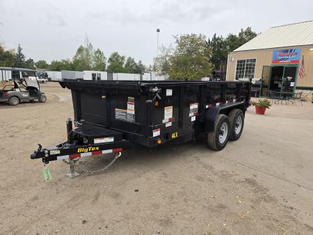 Used 2020 Big Tex Trailers 14LX-14C2A-BK Dump Trailer