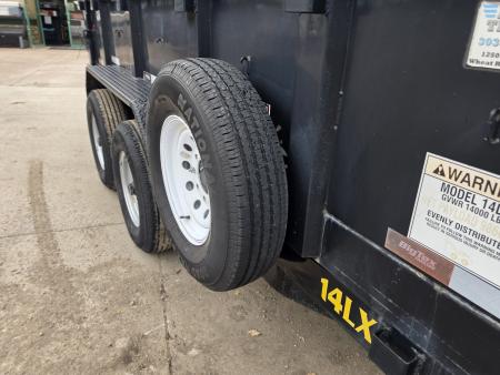 Used 2020 Big Tex Trailers 14LX-14C2A-BK Dump Trailer