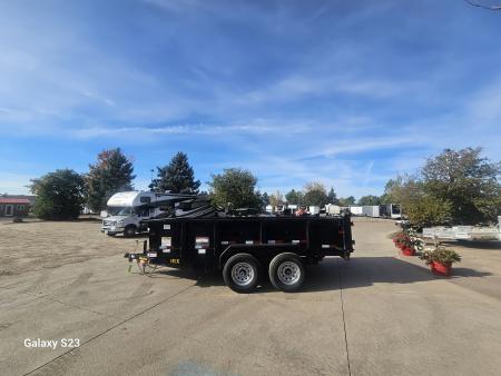 Used 2020 Big Tex Trailers 14LX-14C2A-BK Dump Trailer