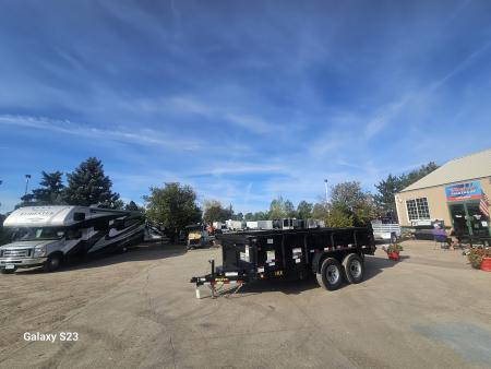 Used 2020 Big Tex Trailers 14LX-14C2A-BK Dump Trailer