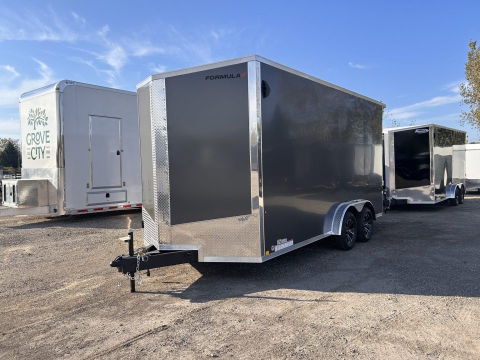 New 2027 Formula Trailers CONQUEST 7.5 X 16 FT ENCLOSED CARGO TRAILER 90 IN INTERIOR HEIGHT RAMP DOOR