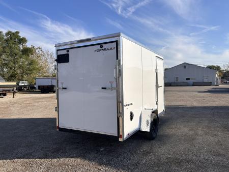 New 2026 Formula Trailers 6 X 12 FT TRAVERSE ENCLOSED CARGO TRAILER 6 FT 6 IN WITH RAMP DOOR