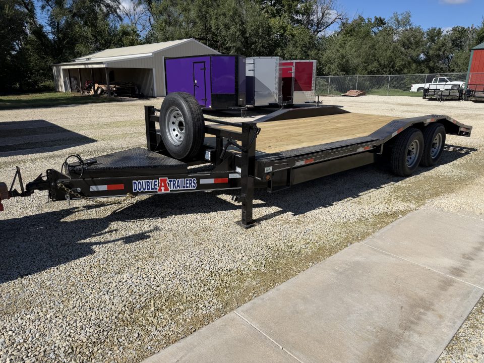 New 2027 Double A 102"x20' Equipment Trailer 14K