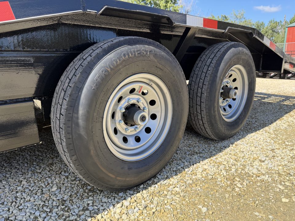 New 2027 Double A 102"x20' Equipment Trailer 14K