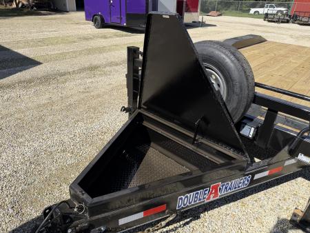 New 2027 Double A 102"x20' Equipment Trailer 14K